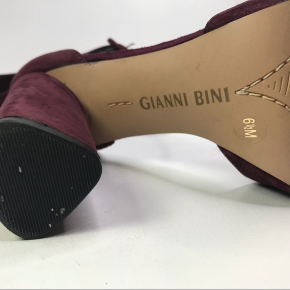Gianni Bini Flara Ankle Strap Block Heel - Picture 5 of 8